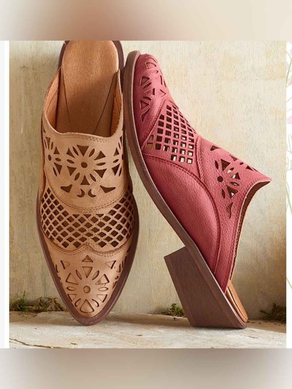 Veracruz Artisans mule slip on shoes 7.5